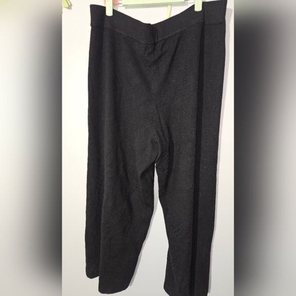 NWT Marled by RC Wide Leg Knit Pants Plus Size 2X